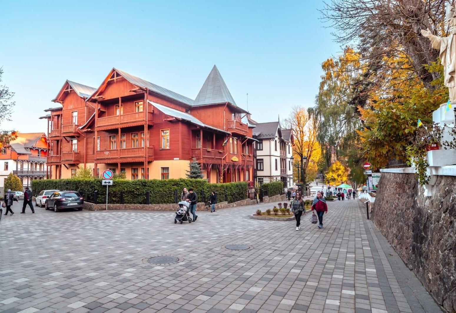 Apartments On Drohobytska 6B ตรุสคาเวตส์ ภายนอก รูปภาพ
